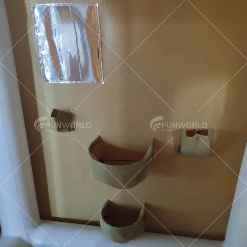 Ifunwod 5m qatar canvas tent waterproof outdoor traveling hiking air tent inflatable camping tent outdoor