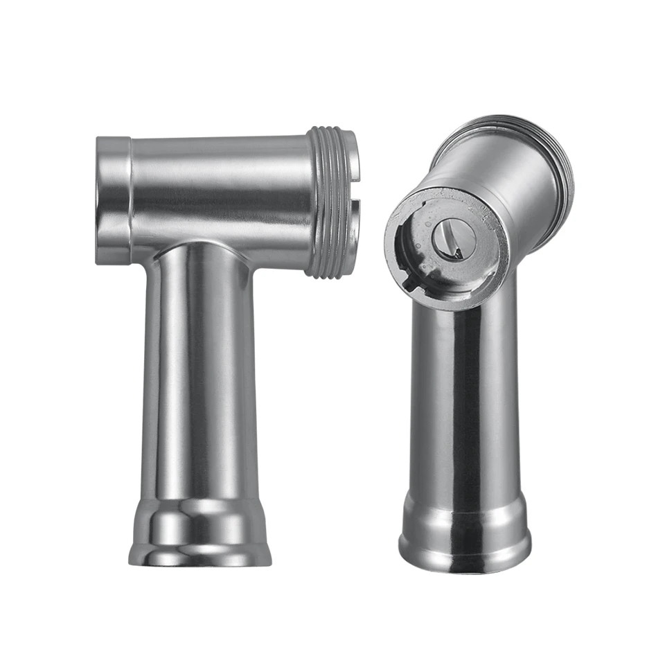 12#22#32# Meat Grinder Accessories Parts Stainless Steel Head Worm Fixing Ring Spare Parts For Electric Desktop Meat Grinder