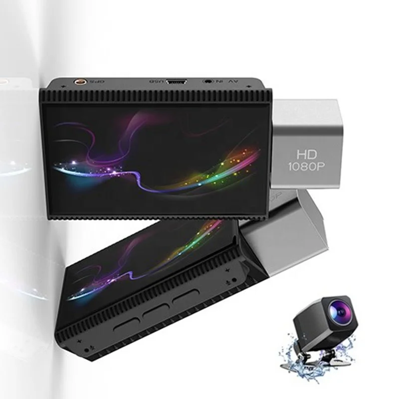 Relee Smart Touch Screen 1080P Dual Lens Wireless Live Streaming 4G LTE Adas Dash Cam Android DVR Camera GPS for Vehicle Monitor