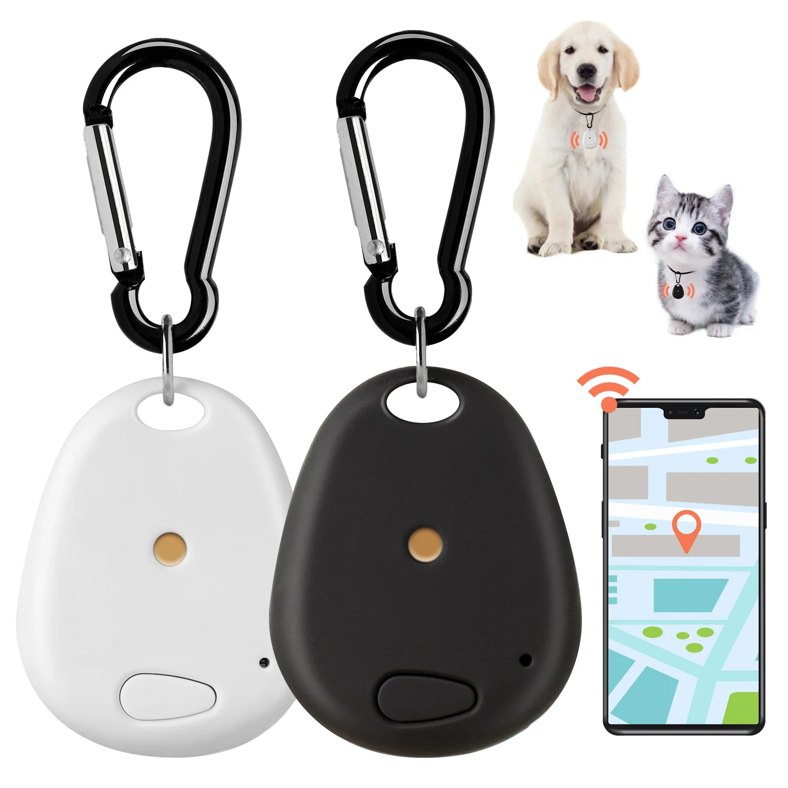 Key Finder Smart Tracker Anti-Lost Alarm Item Locator Wireless for Key Phone Wallet Pet BLE Track Device