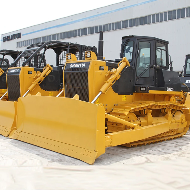 Shantui Road Dozer SD22 220 Hp New Crawler Bulldozers For Sale