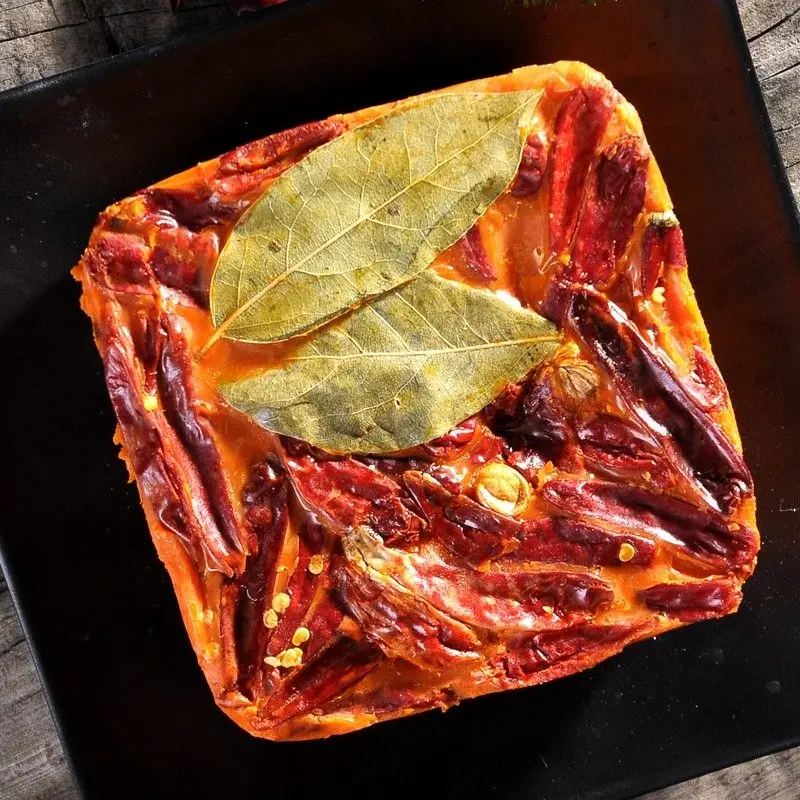 HRJ hotpot seasoning condiment Chinese sichuan spicy hotpot soup base butter 4 small packs