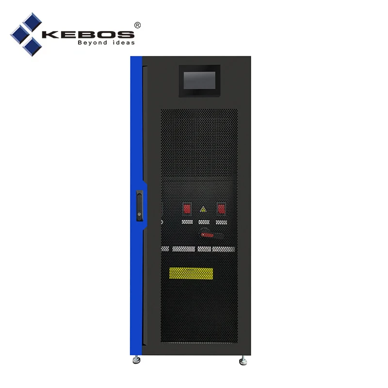 Kebos KH33 III -30KL SNMP USB RS232 порты связи 30kva 30kw Двойное преобразование онлайн трехфазный Ups с ЖК-дисплеем