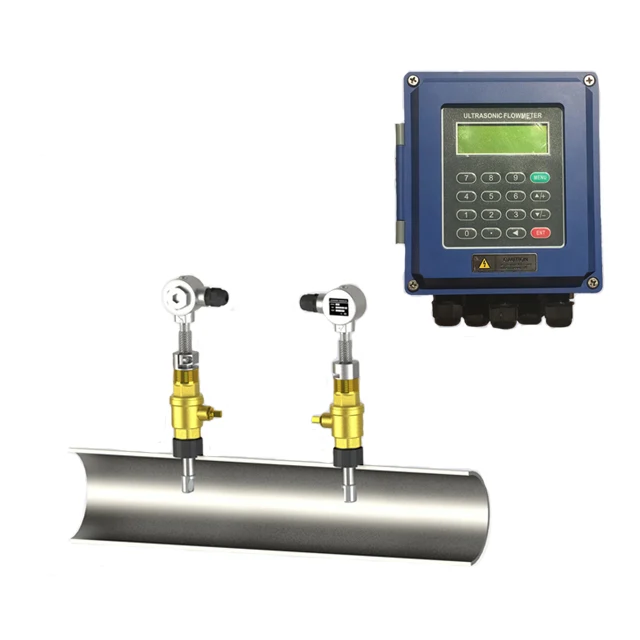 Taijia Tuf-2000b Clamp on Ultrasonic Non Full Tube Flowmeter Pool Flow Meter