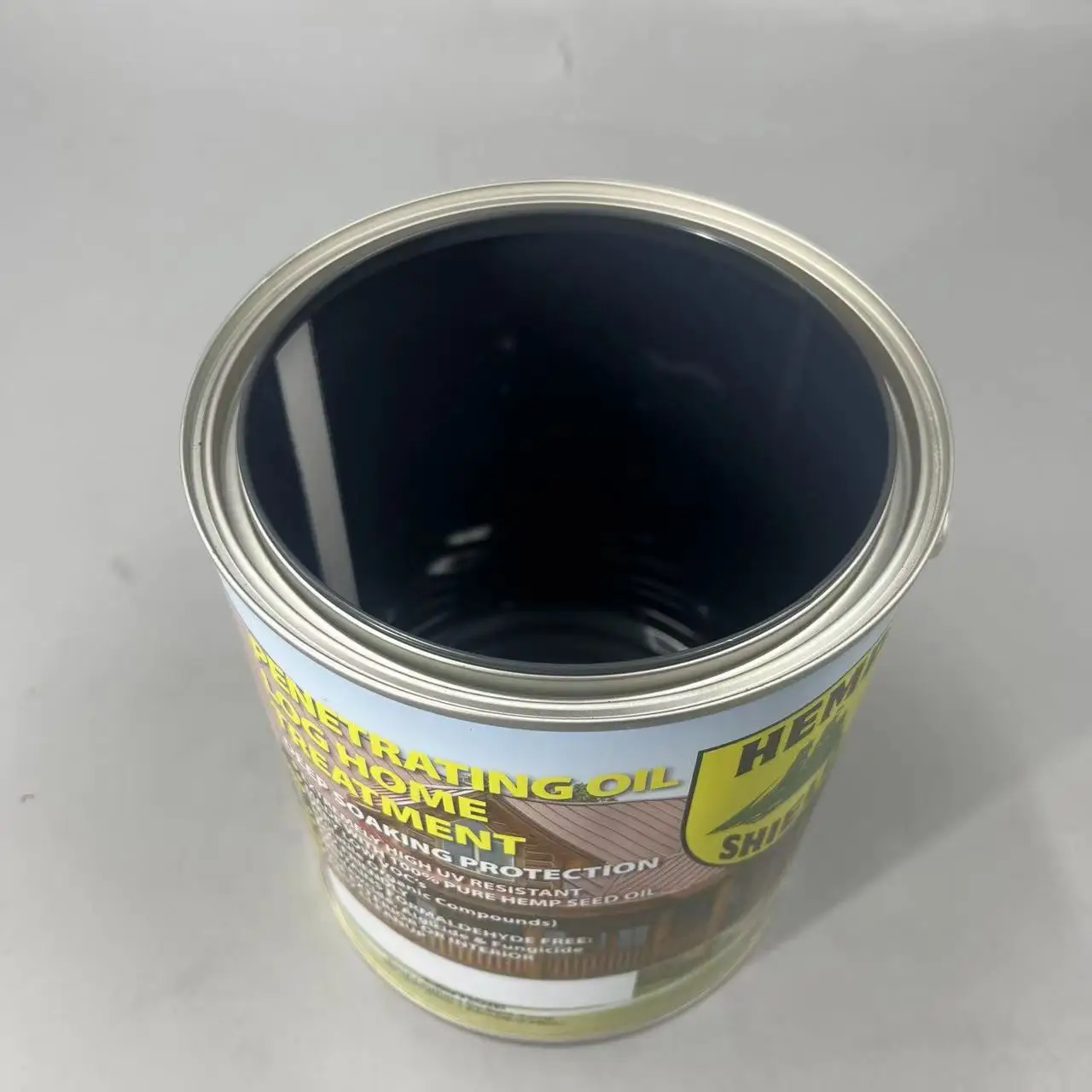 1gallon 4 liter printing Coating Round Empty Small Paint Tin Cans with Metal Handle