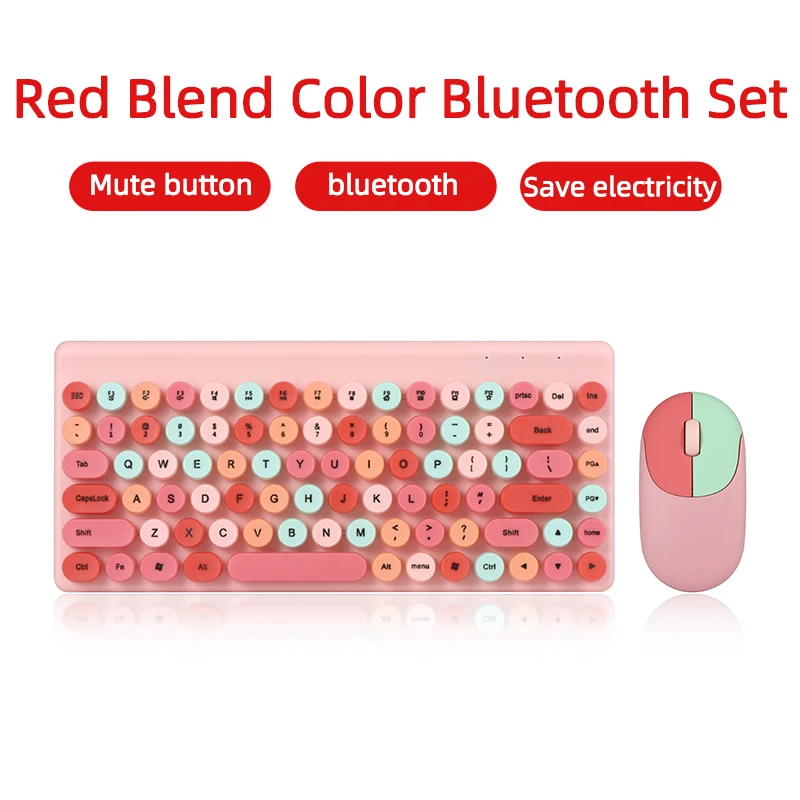 QW02 87 Keys ipad mobile phones computer usb wireless gaming  keyboard mouse combos