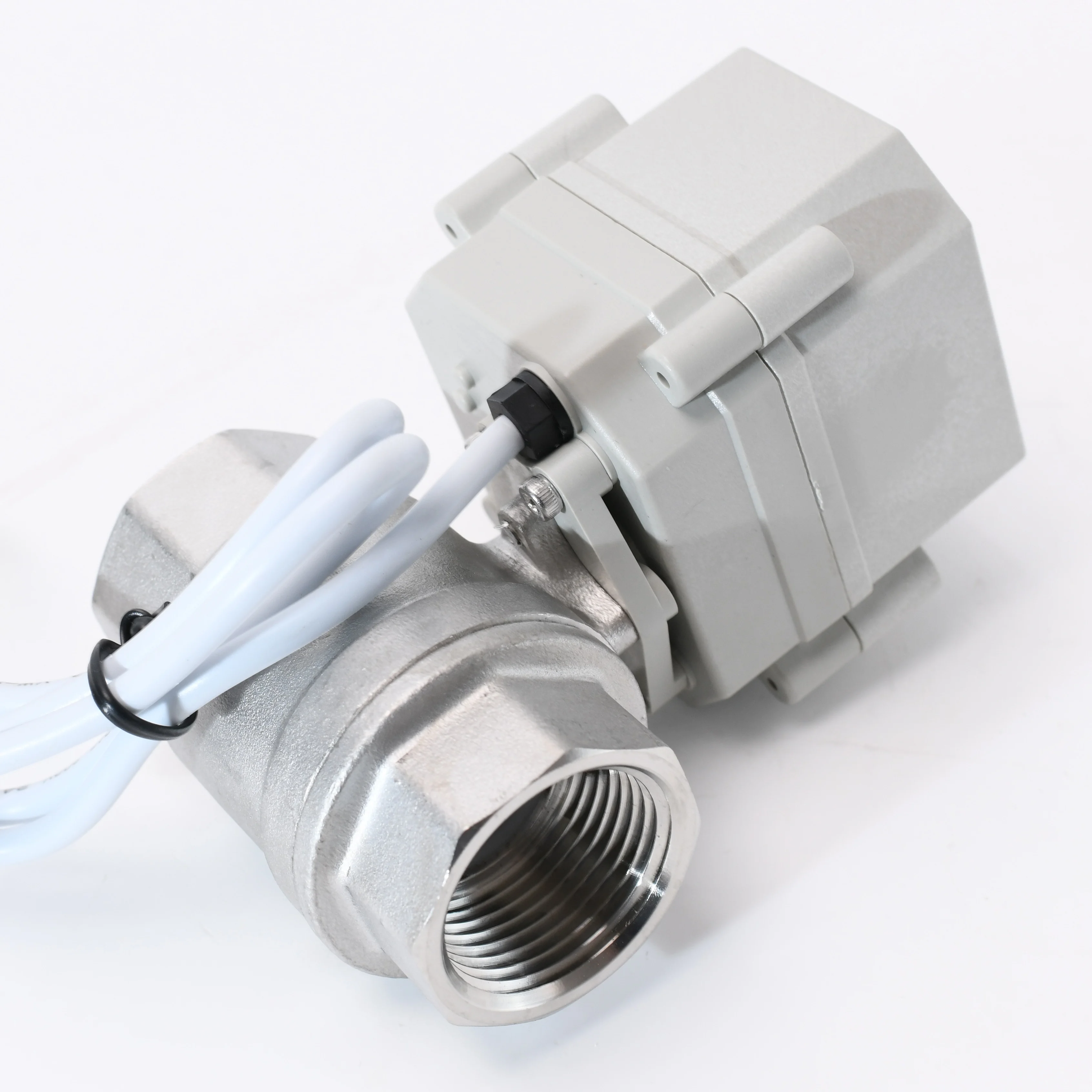 Factory price durable Baud 9600bps DC12-24V 1' SS304 control input signal proportional valve