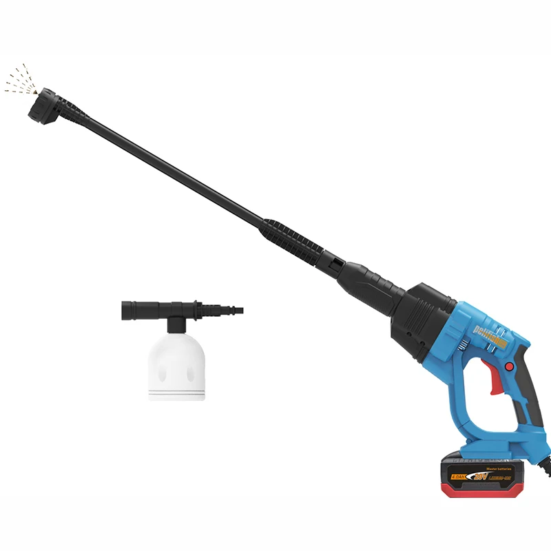 Pelifish Car Washing Machine Handheld HP228 2Ah Lithium Battery Operated High Pressure Portable Car Washer