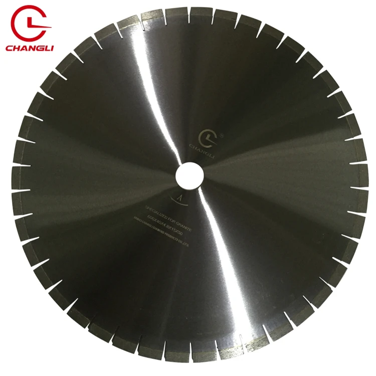 Stable cutter performance large blade 24inch 600mm power tools circular stone granite diamond saw blades cutting discs
