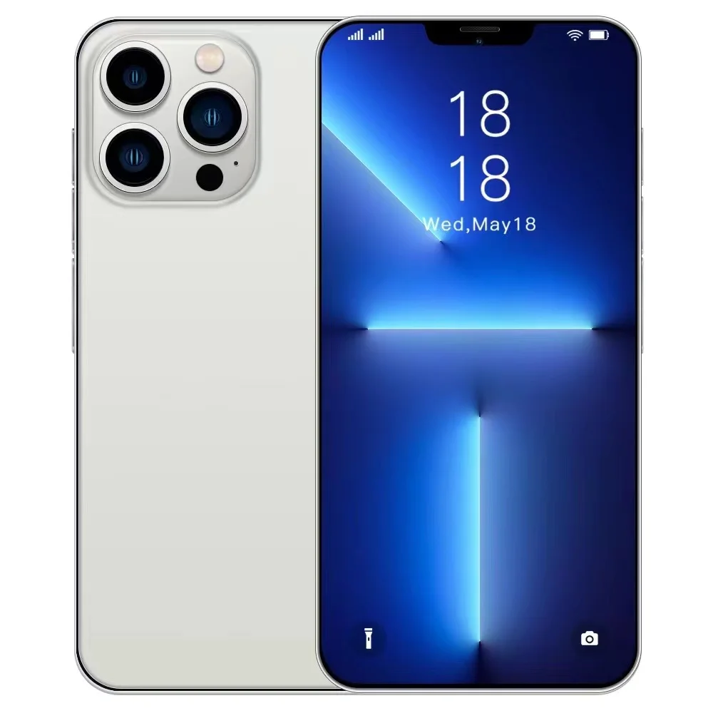 Brand new i13 promax 16GB+512GB 10-Core 5G LET Cellphones unlocked Dual SIM Long lasting battery phone Global version