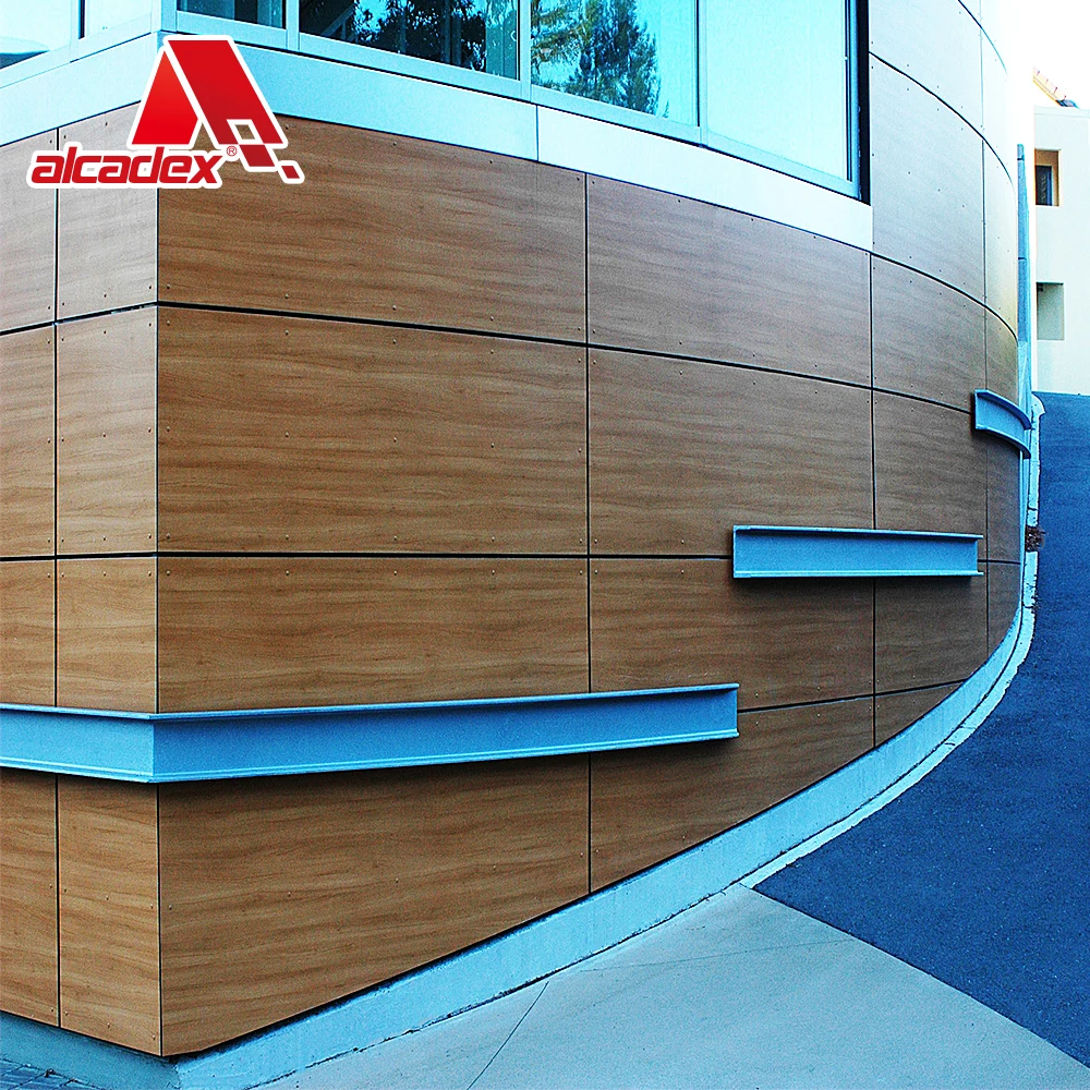 Weatherproof wall cladding sheets aluminum composite panel exterior aluminum facade panels