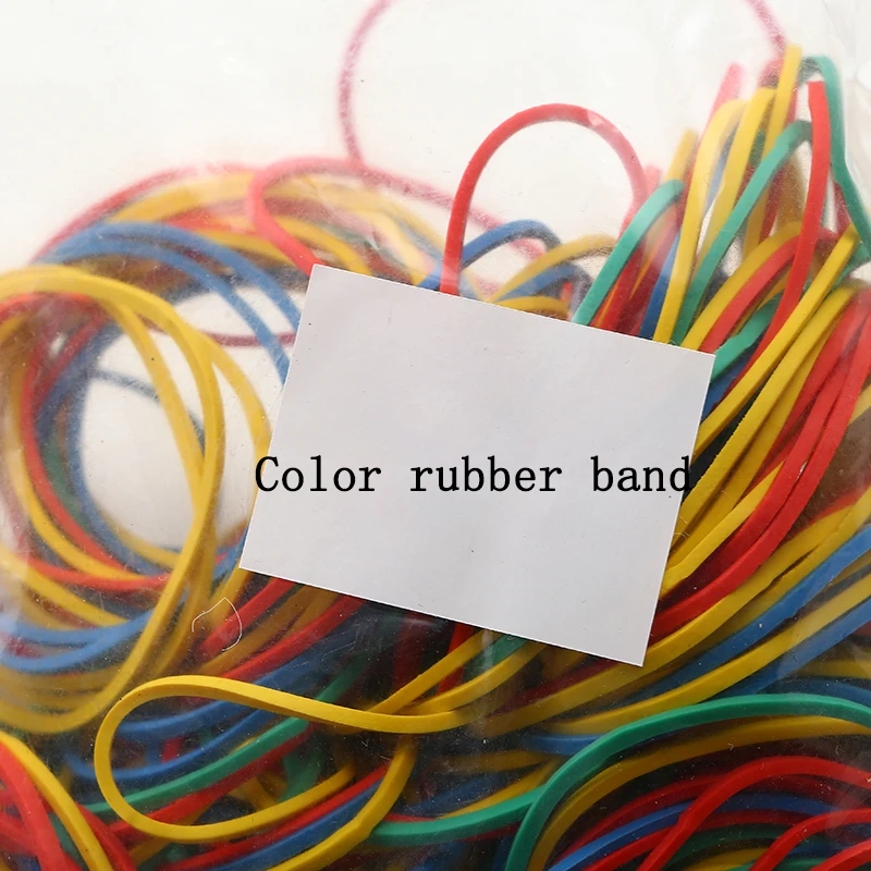 2022 different types Size Colorful Customized Natural Rubber Band for School Home and Office Use Stationery Supplies