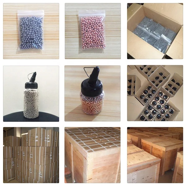 Hot sale bbs 4.5mm copper coated / zinc plated steel ball for shooting parts
