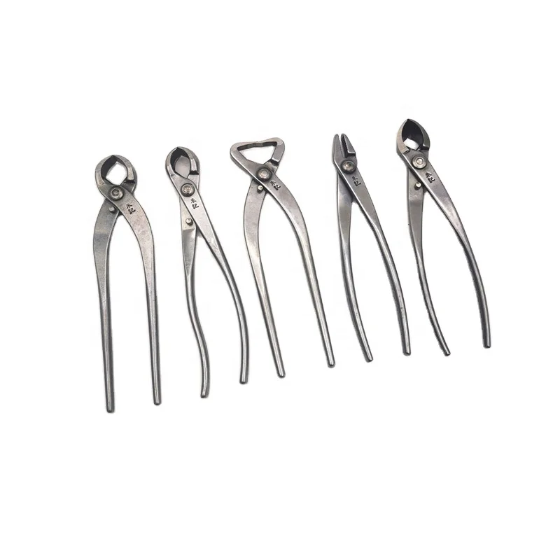 high quality  stainless knob bonsai scissors tools