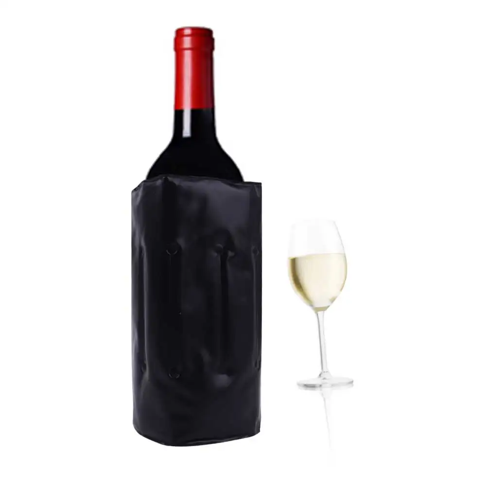 Nylon gel beer bottle coolers wine chiller sleeve