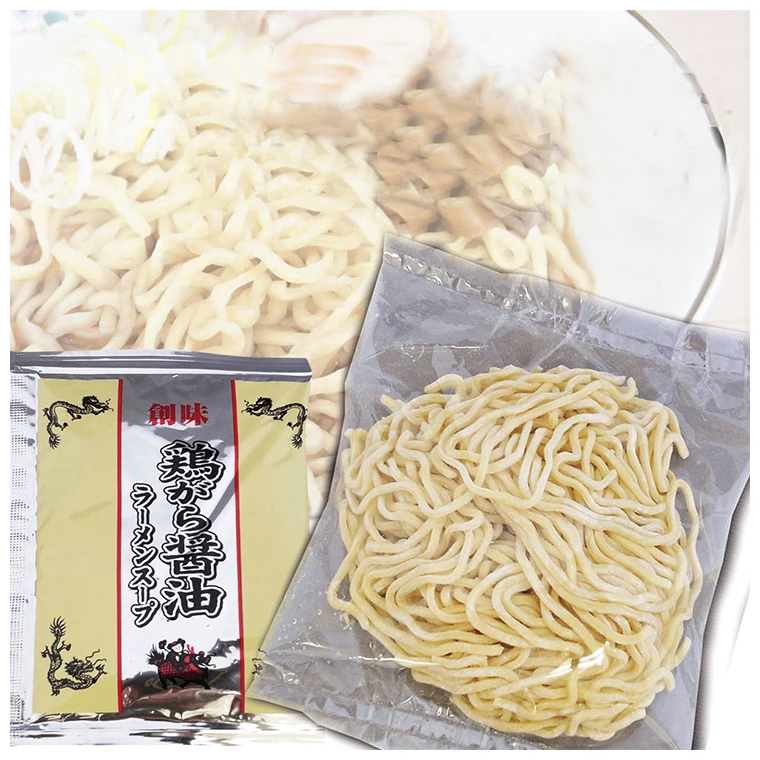 Japan bulk instant springy almighty noodles from a blend of non-elastic wheat produced