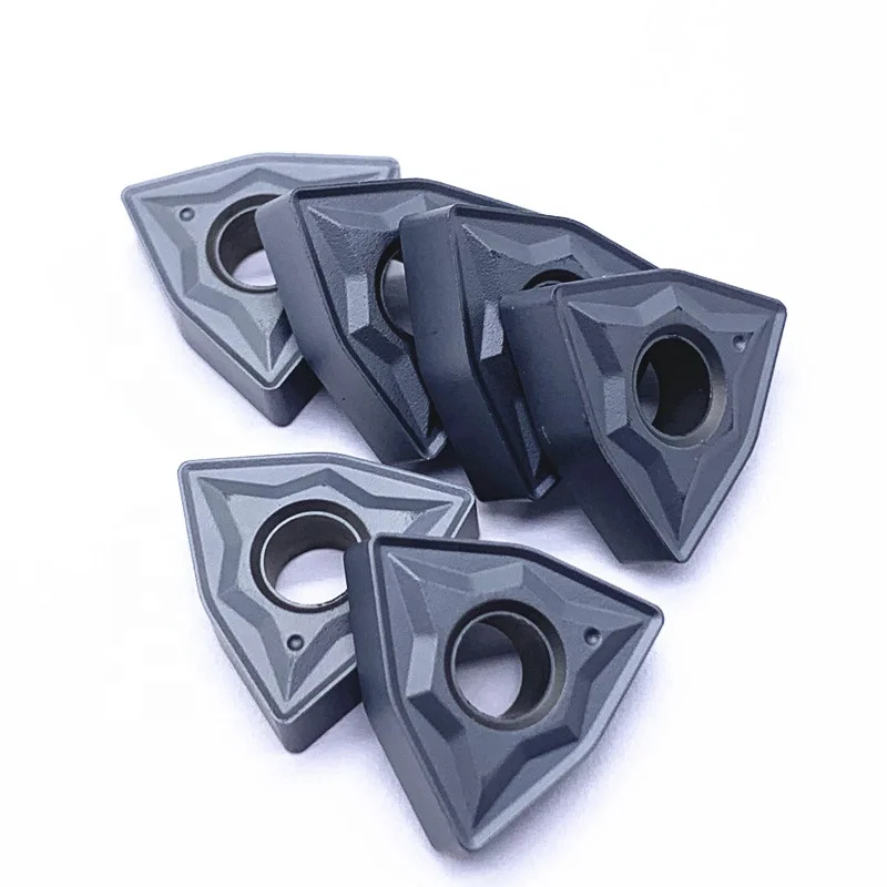 WNMG080408 NN LT10 Carbide Inserts Lathe Cutter Turning Tool CNC Machine Cutting Tools Tungsten Carb WNMG 080408