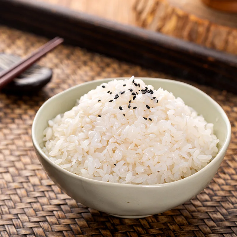 OEM настроить бесплатно приготовленный на пару рис, быстро приготовленный рис быстрого приготовления, готовый к употреблению, дорожный самонагреваясь мешок с рисом