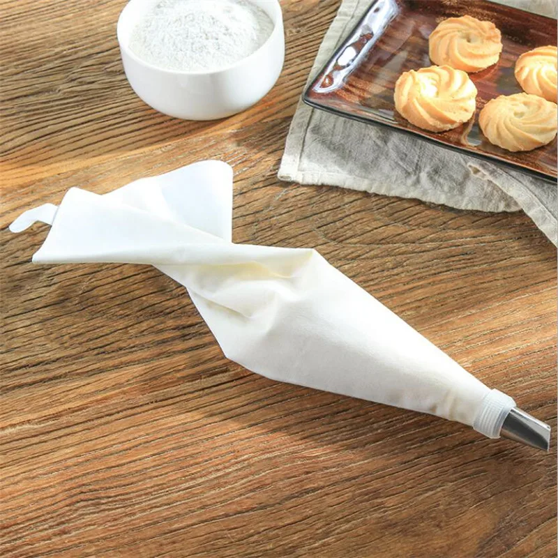 30-60cm DIY Cotton EVA Cream Pastry Icing Bag Recycle Baking Cooking Piping Bags