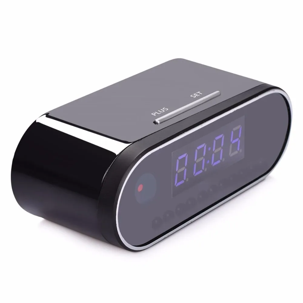  Настольные мини-часы с камерой 1080P Wi-Fi P2P