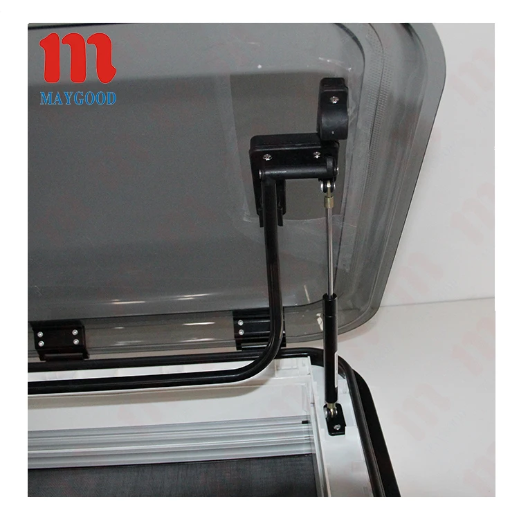 Professional Manufacturer Aluminum alloy material RV Skylight with LED lights 960*650mm RV skylight & rv trailer roof window