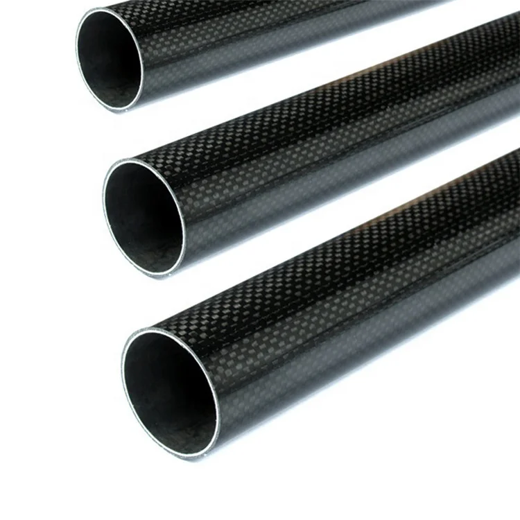
Multifunctional Lightweight 3k Twill Pultrusion Carbon Fiber Tube 