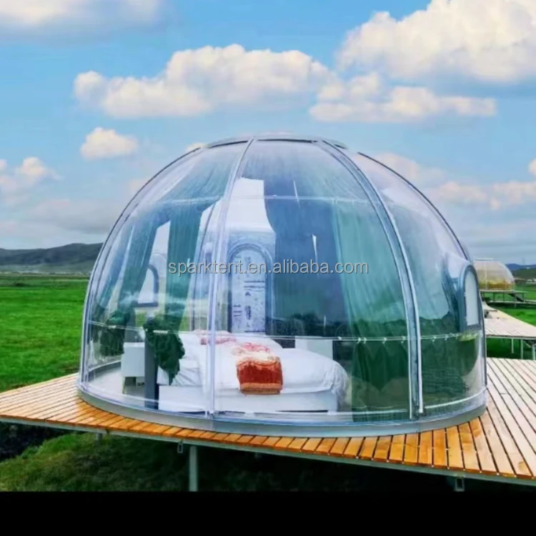 Wholesale Price New Design Dome House Prefab PC Dome House for Resorts