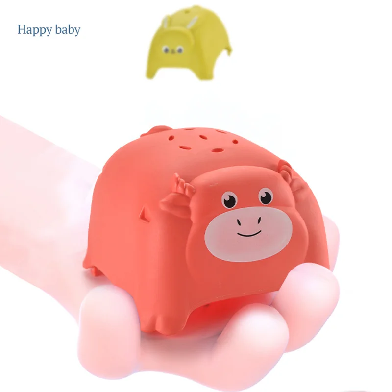 2023 hot early educational colorful fancy cognition nesting play water baby animal stacking toys stacking cups toy for kids