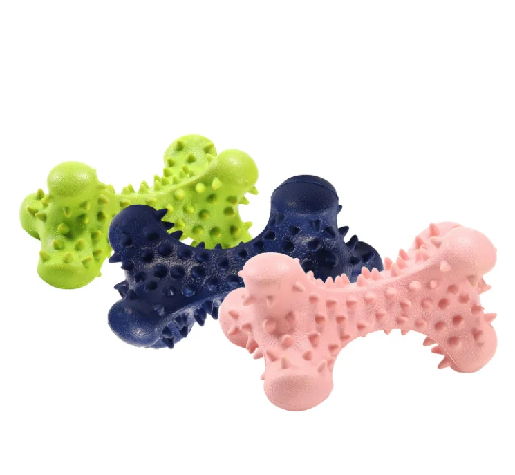 Собака игрушка молярная Укус устойчивостью bone укус собаки игрушка резиновые взрыв