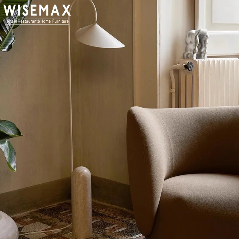 WISEMAX мебель современная для спальни Nordic Настольная лампа с натуральным мраморным основанием декоративная Напольная Лампа дома