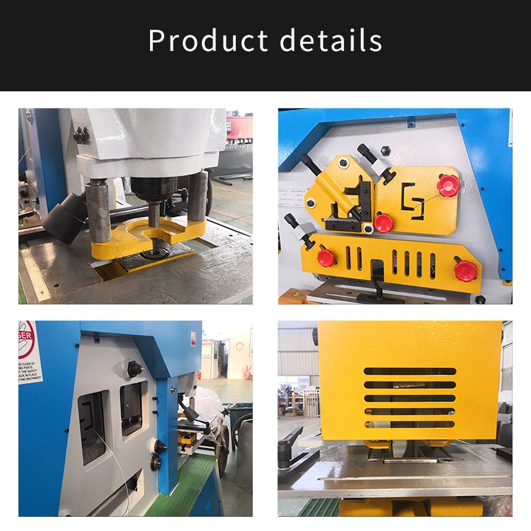 Heavy Duty Equipment Q35y-25 Iron Worker Machine Automatic Steel Punching Machine Hydraulic Ironworker