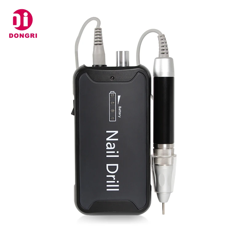 Dongri 2020 nails salon professional products micromotor nail drill wireless
