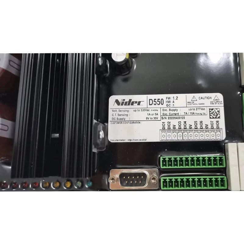 Оригинальный генератор переменного тока Leroy Somer D350 регулятор напряжения AVR D550 Nidec для генератора запчасти дизельного двигателя