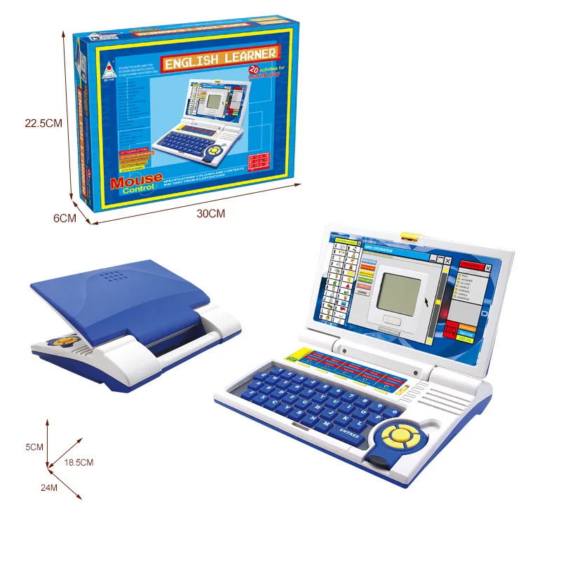 Kids Education English Teaching Tablet Point Reading Touch Learning Laptops/Computer Laptop Toy For Kids To Play