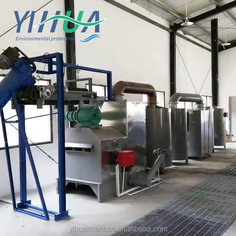 Large animal carcass incinerator horse cattle sheep harmless treatment of dead livestock incinerator