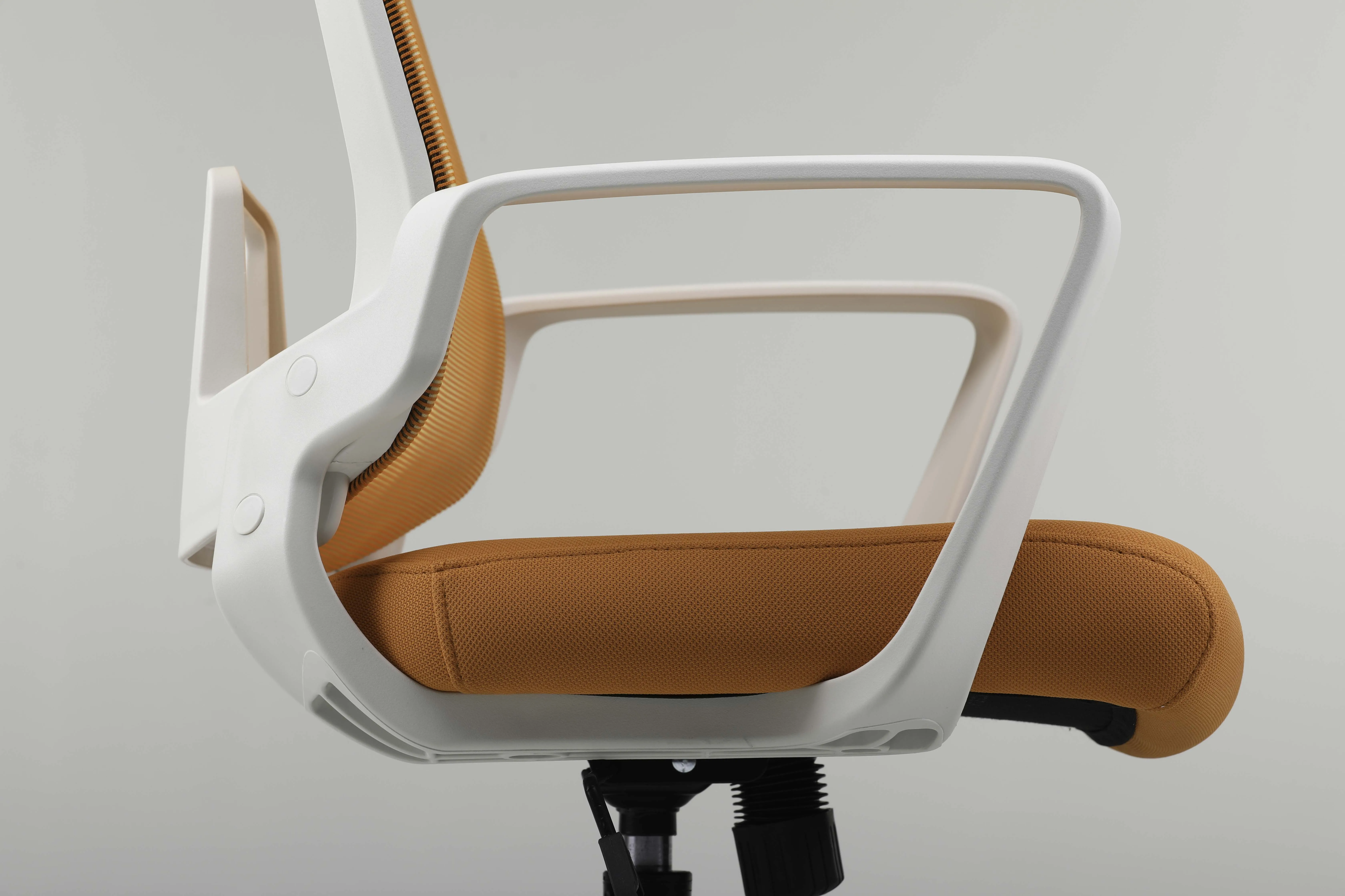 
Medium Back Support Cushions Lumbar Support Colorful Orange Breathable Mesh Office Chair 