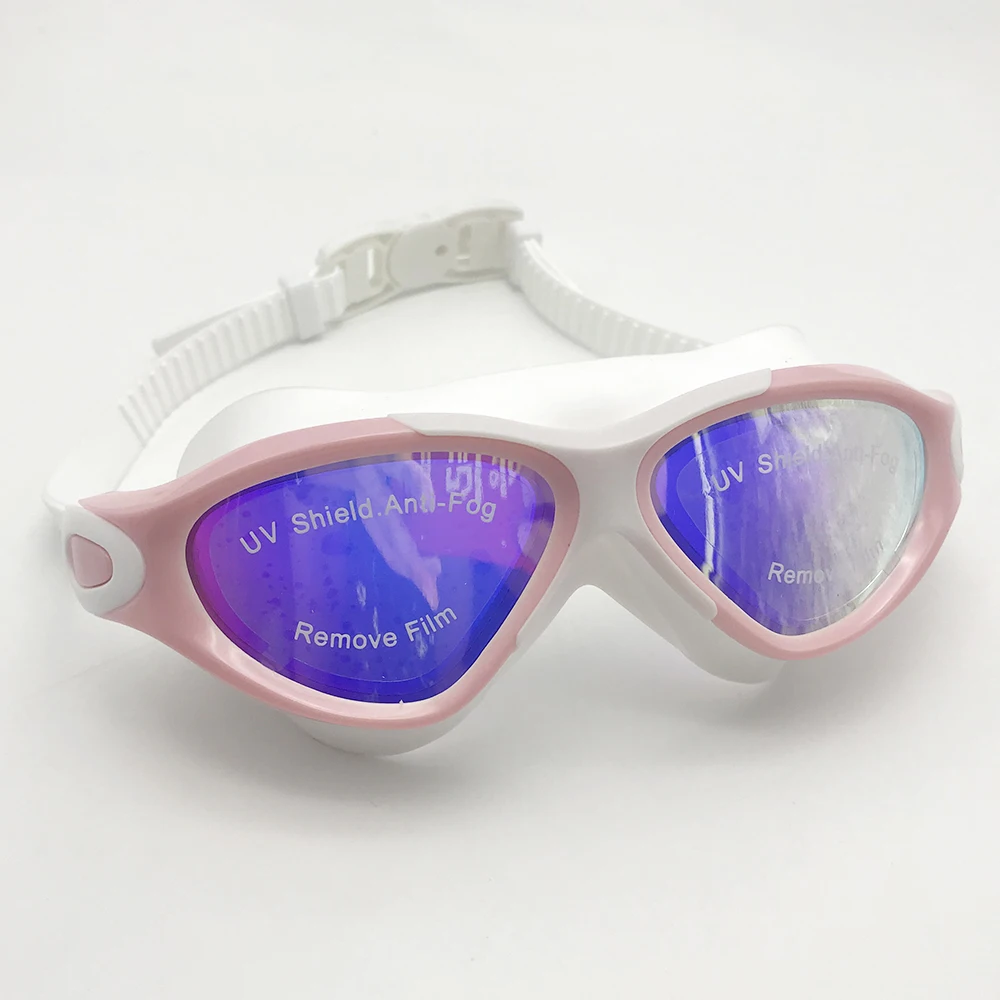 Adult Multi Color and PC Lens Swimming Glasses Anti fog New Swim Goggles