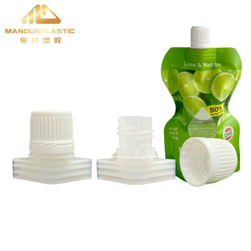 Ketchup Sauce Paste Pouch Cap Wholesale 13mm Food Grade Plastic Spout Faucet Cover