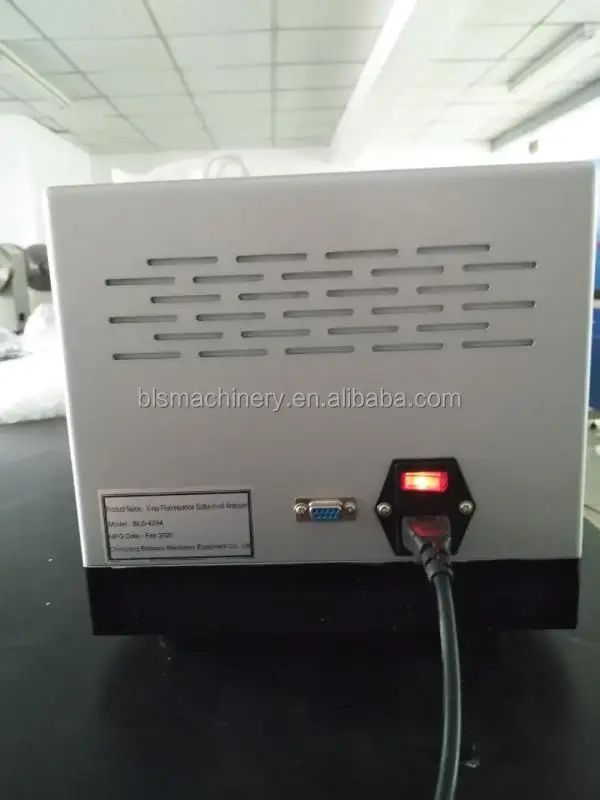 Дизельное топливо для реактивного топлива смазочных масел ASTM D4294 общий анализатор серы