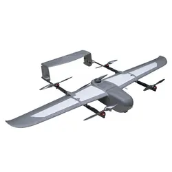 Foxtech Loong 170 Fixed Wing Long Endurance Payload Reconnaissance VTOL UAV Drone Frame for Mapping Survey Inspection