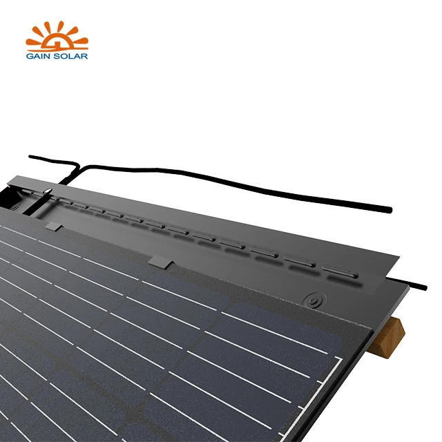 jiasheng solar tile mounting clamp photovoltaic shingle roof tiles sheet house mounting bracket top tent solar cells tiles solar