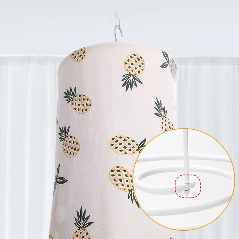 Thickened Steel Pipe High Quality Spiral Clothes Hanger