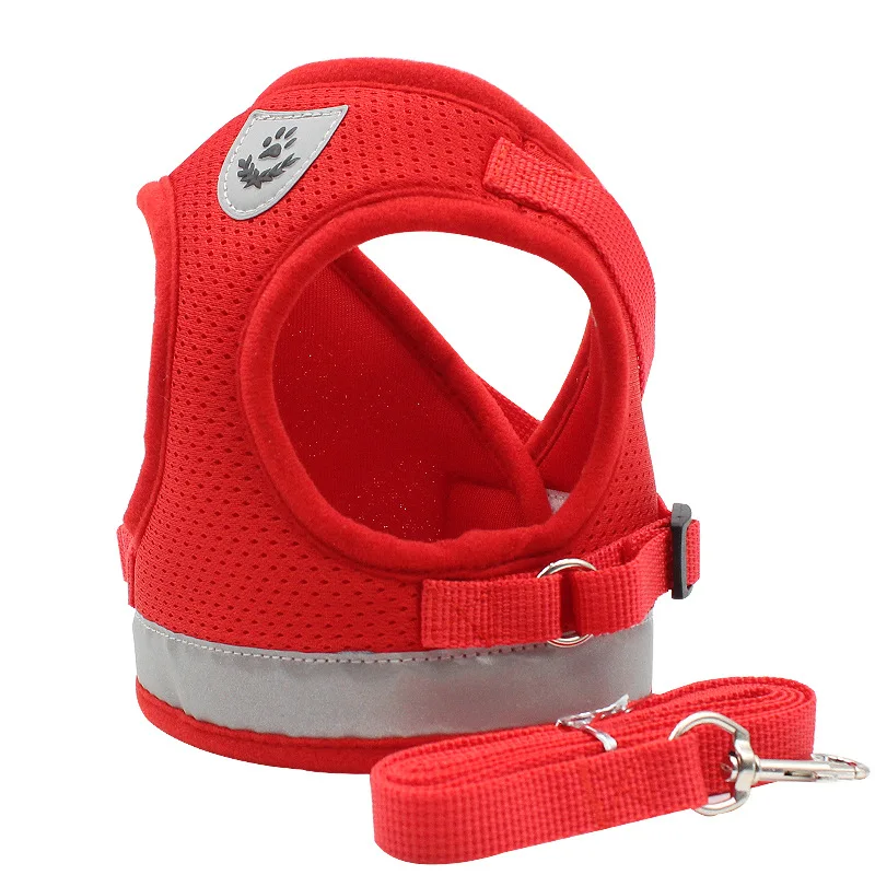 Dog Safety Leash Harness Vest Pet Chest Straps Reflective
