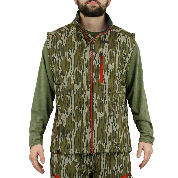 Wholesale Mid Season Hunting Vest Jacket Waterproof Men Hunting Suit