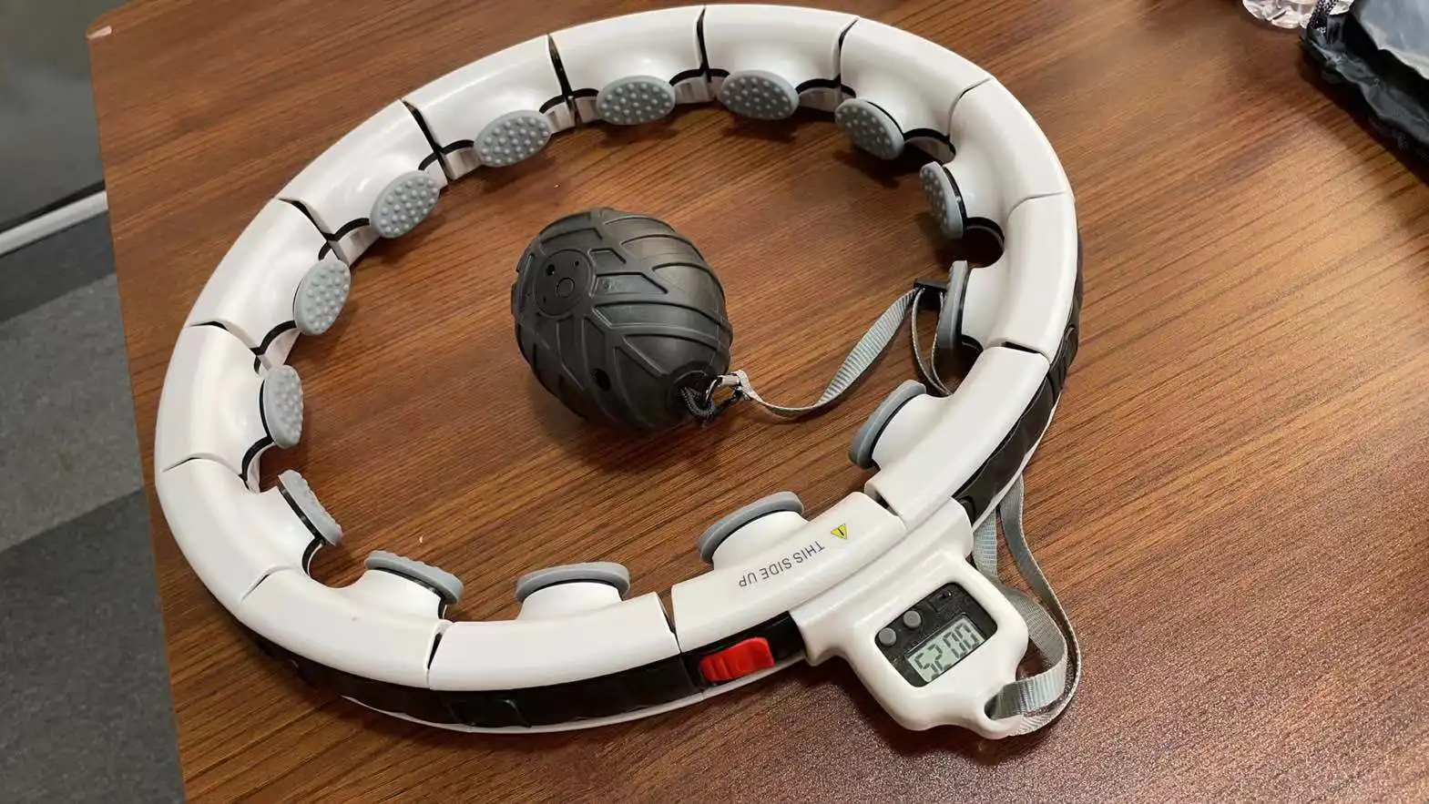 Premium Counting 16 Knots Detachable hoola ring hop Smart Weighted workout hoola hoop home workout sports hoop circle for Adults