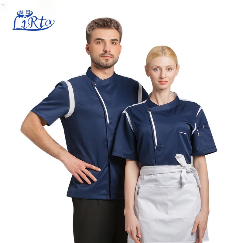 Куртка шеф-повара, кухни, ресторана, плита, дизайн одежды, рубашки, униформа официанта, форма шеф-повара ejecutivo