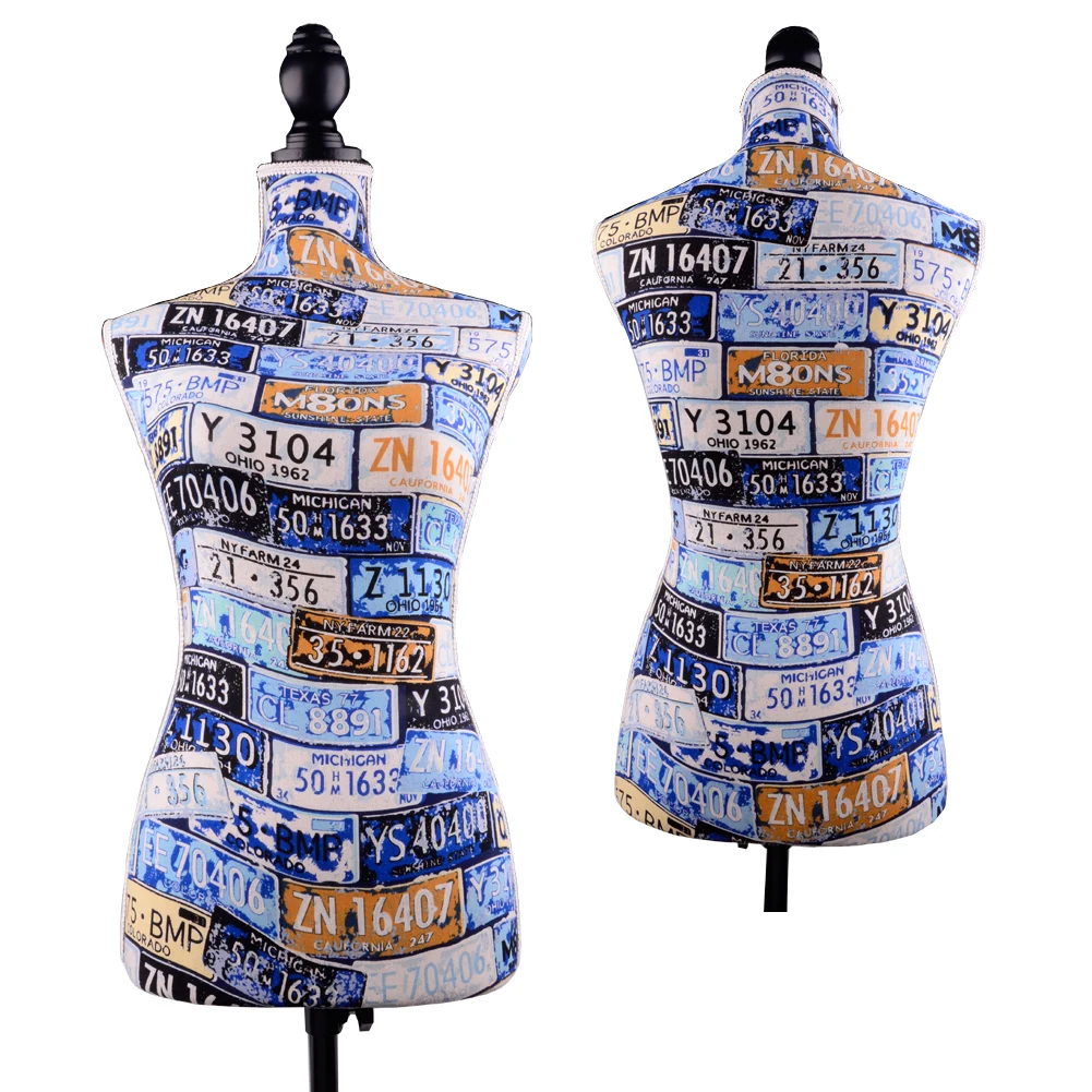 
Cheap Fashion Mannequin Half-Body Female Adjustable Tailor Mannequin 