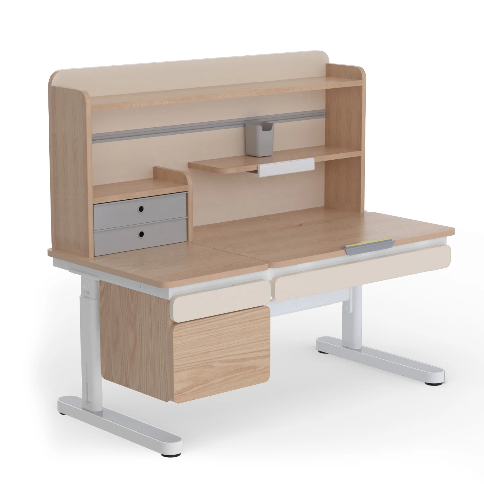 Modern kids furniture height adjustable children desk kids study table for students