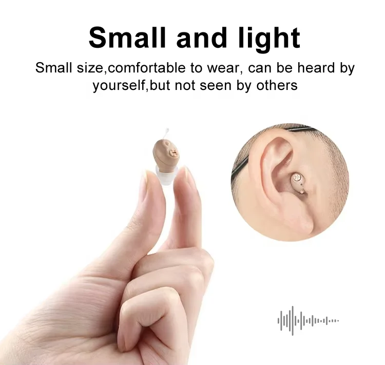 Audifonos Sordos Para Adultos Mayores Hearing Amplifier Earing Aid Apparecchi Acustici Cina Mini Ite Battery Hearing Aids