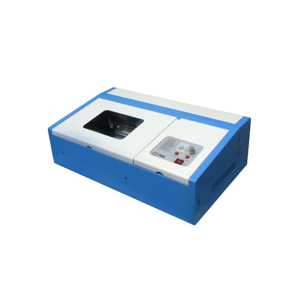 shenhui mini laser stamp engraving machine k40 for rubber plastic wood